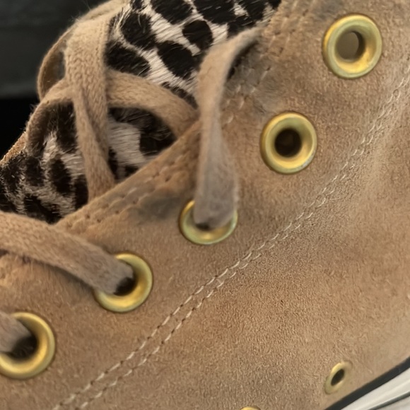 🔴Leather & pony hide converse - Picture 6 of 9